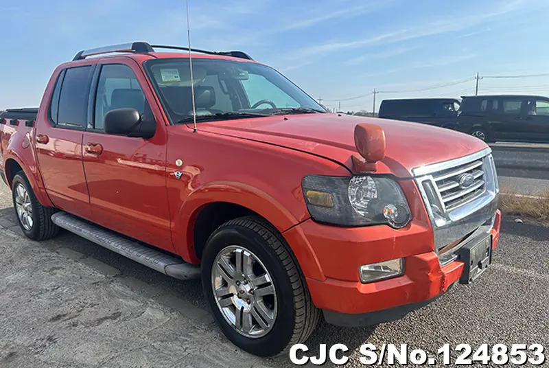 Ford Explorer in Orange for Sale Image 1