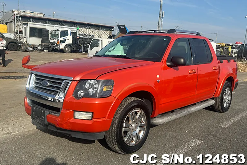 Ford Explorer in Orange for Sale Image 4