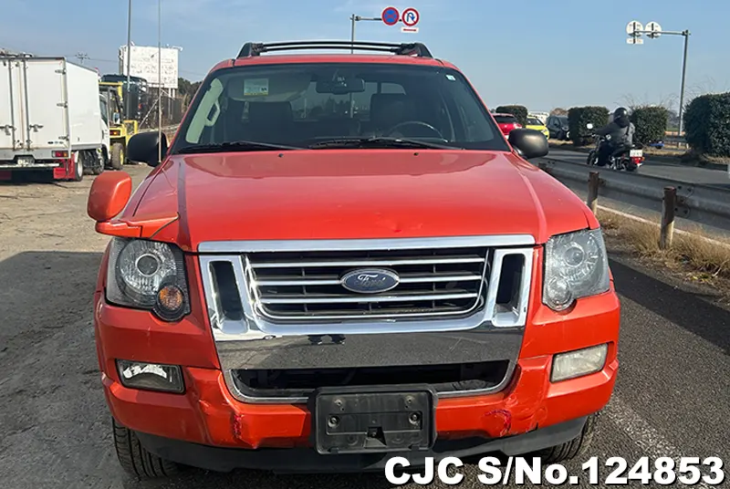 Ford Explorer in Orange for Sale Image 5