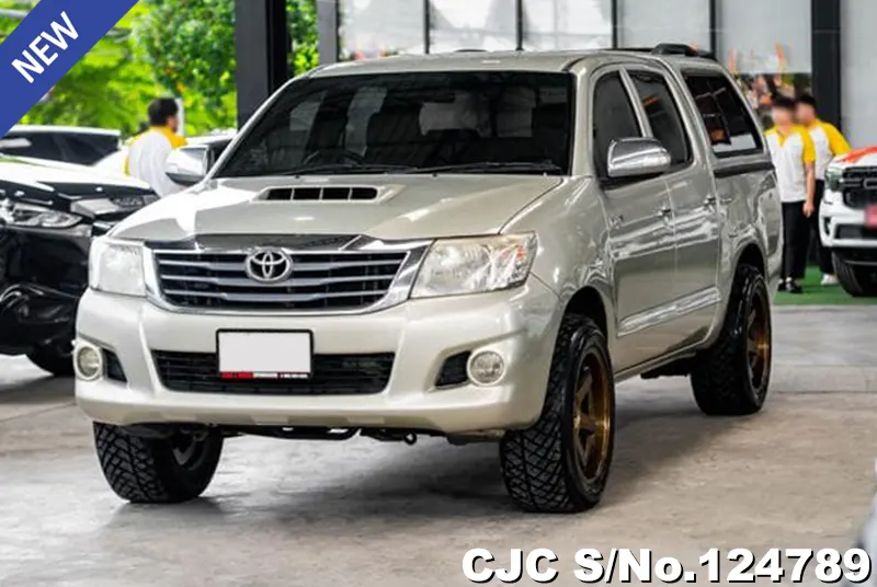 Toyota Hilux in Silver for Sale Image 3