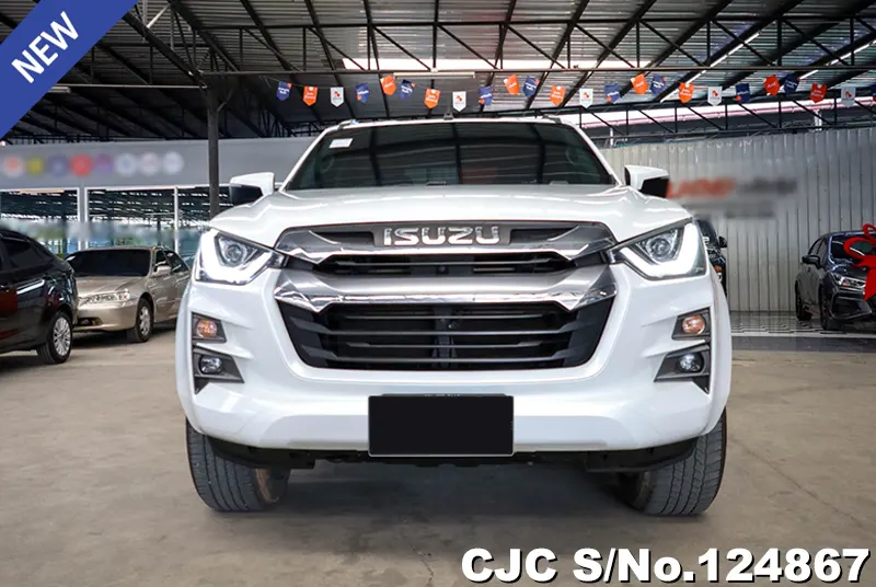 Isuzu D-Max in White for Sale Image 4