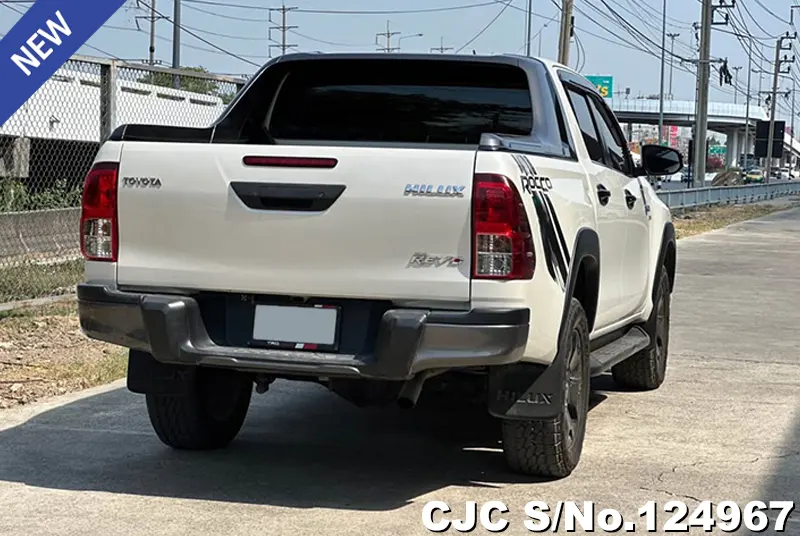 Toyota Hilux in White for Sale Image 2