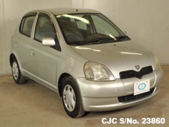 1999 Toyota Vitz Gray for sale | Stock No. 23860 | Japanese Used Cars ...