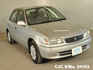 2000 Toyota Corolla Silver for sale | Stock No. 24102 | Japanese Used ...