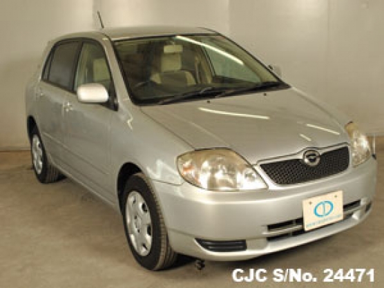 2001 Toyota Corolla Runx Silver for sale | Stock No. 24471 | Japanese ...