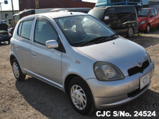 1999 Toyota Vitz Silver for sale | Stock No. 24524 | Japanese Used Cars ...