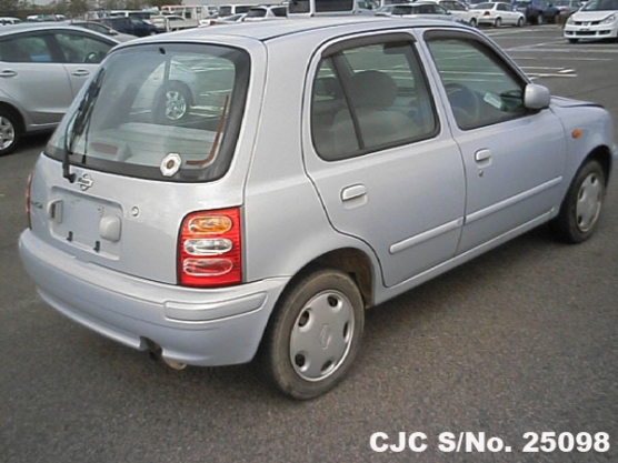2001 Nissan March Purple for sale | Stock No. 25098 | Japanese 