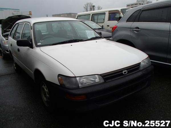 2002 Toyota Corolla White for sale | Stock No. 25527 | Japanese Used ...