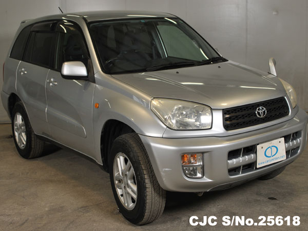 2002 Toyota Rav4 Silver for sale | Stock No. 25618 | Japanese Used Cars ...