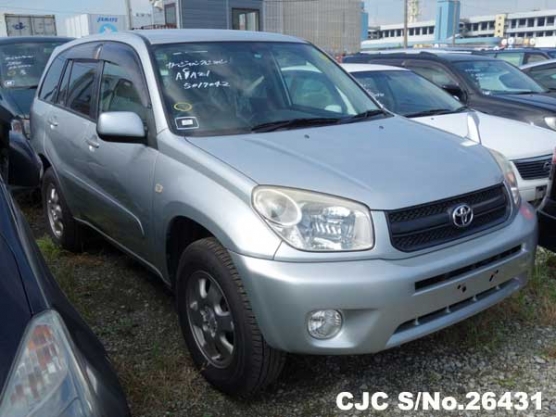 2005 Toyota Rav4 Silver for sale | Stock No. 26431 | Japanese Used Cars ...