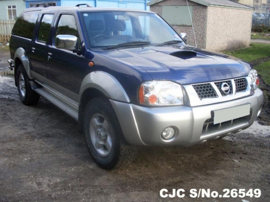 2004 Nissan Navara Blue for sale | Stock No. 26549 | Japanese Used Cars ...