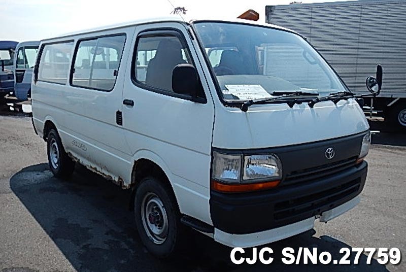 1995 Toyota Hiace Van White For Sale Stock No 27759 Japanese Used