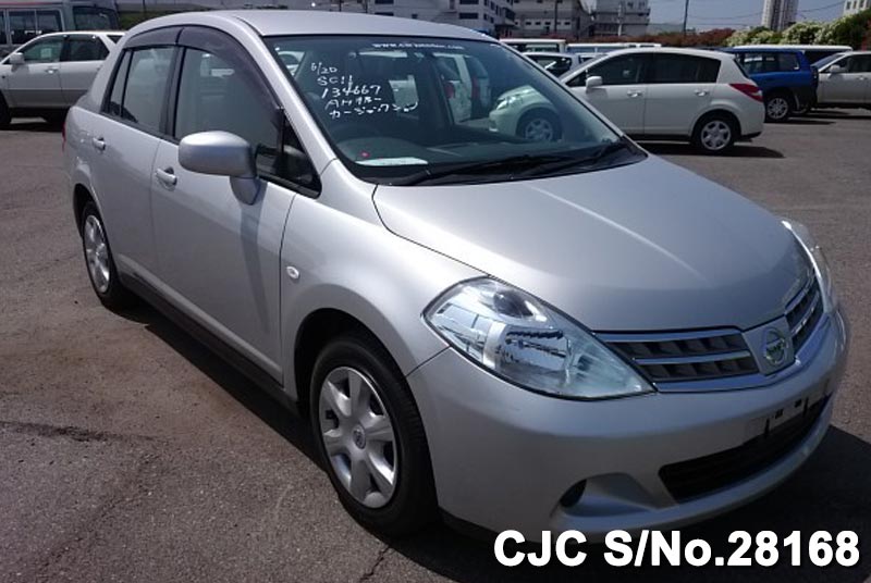 2008 Nissan Tiida Latio Silver for sale | Stock No. 28168 | Japanese ...