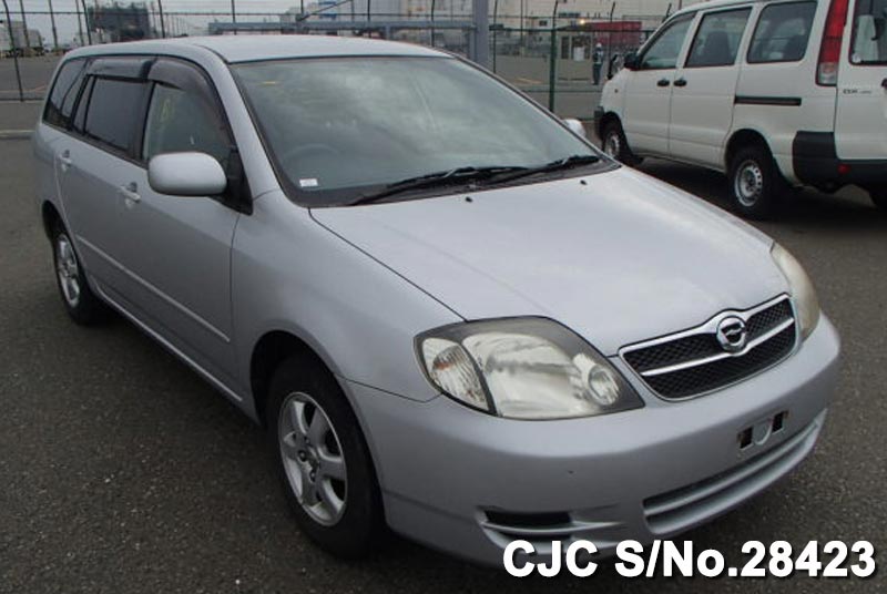 2003 Toyota Corolla Fielder Silver for sale | Stock No. 28423 ...