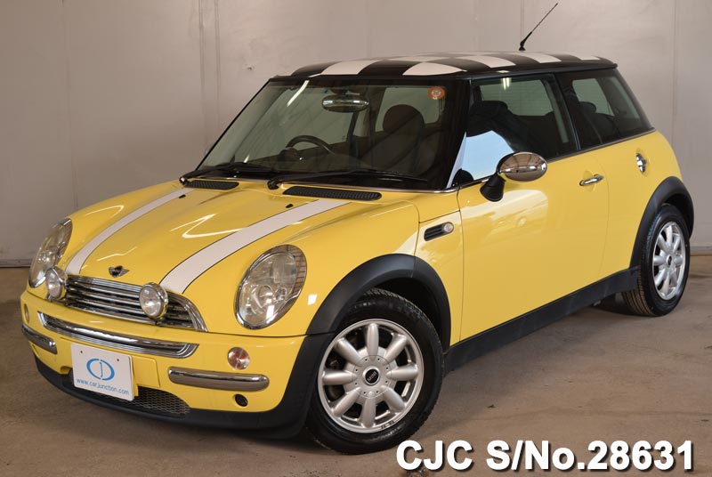 2002 MINI Cooper Yellow for sale | Stock No. 28631 | Japanese Used Cars ...