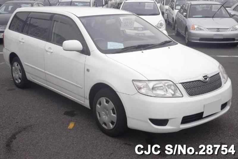 2006 Toyota Corolla Fielder White for sale | Stock No. 28754 | Japanese ...