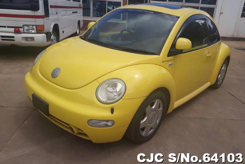 2003 Volkswagen Beetle Yellow For Sale 