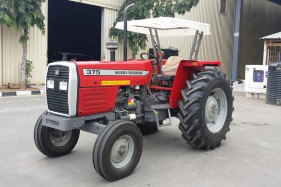 Massey Ferguson MF-375 in Red for Sale Image 3