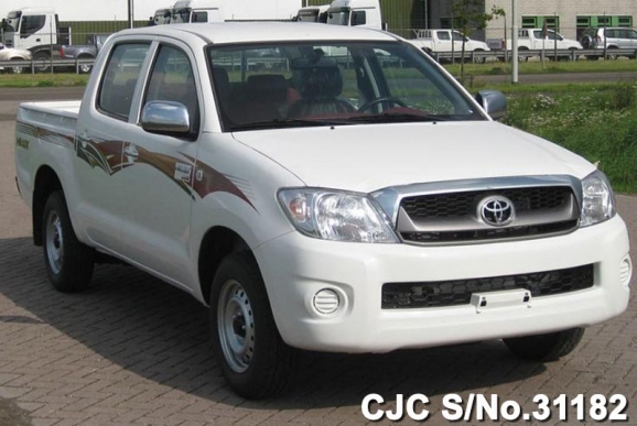 2010 Left Hand Toyota Hilux White for sale | Stock No. 31182 | Left ...