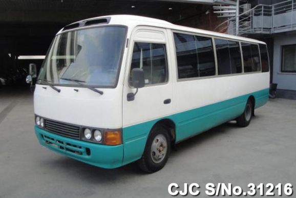 1998 Left Hand Toyota Coaster White 2 Tone for sale Stock No