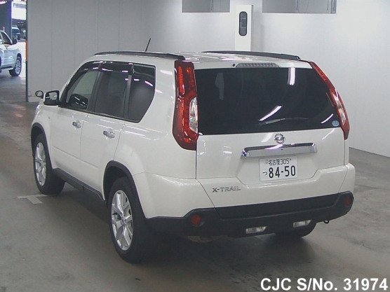 13 Nissan X Trail White For Sale Stock No Japanese Used Cars Exporter