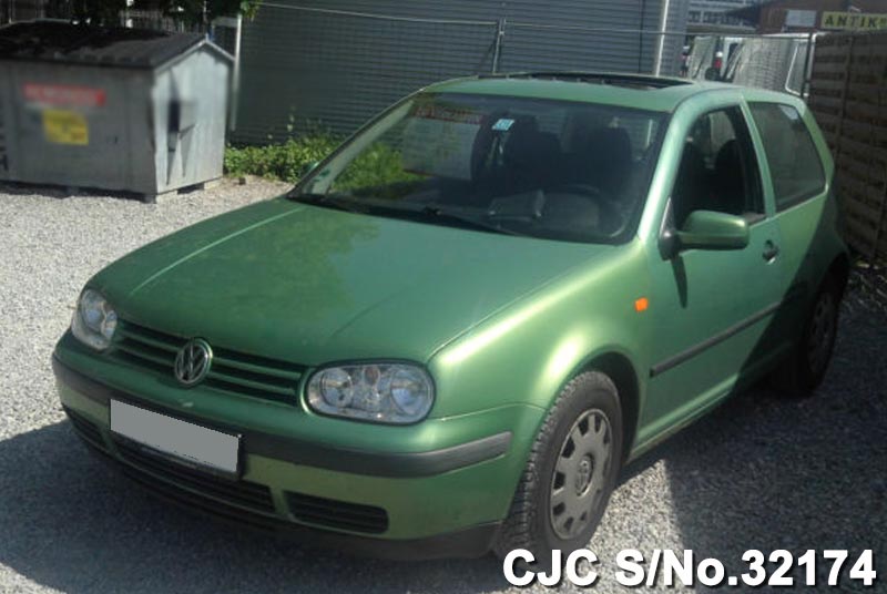 1998 Left Hand Volkswagen Golf Green for sale | Stock No. 32174 | Left ...