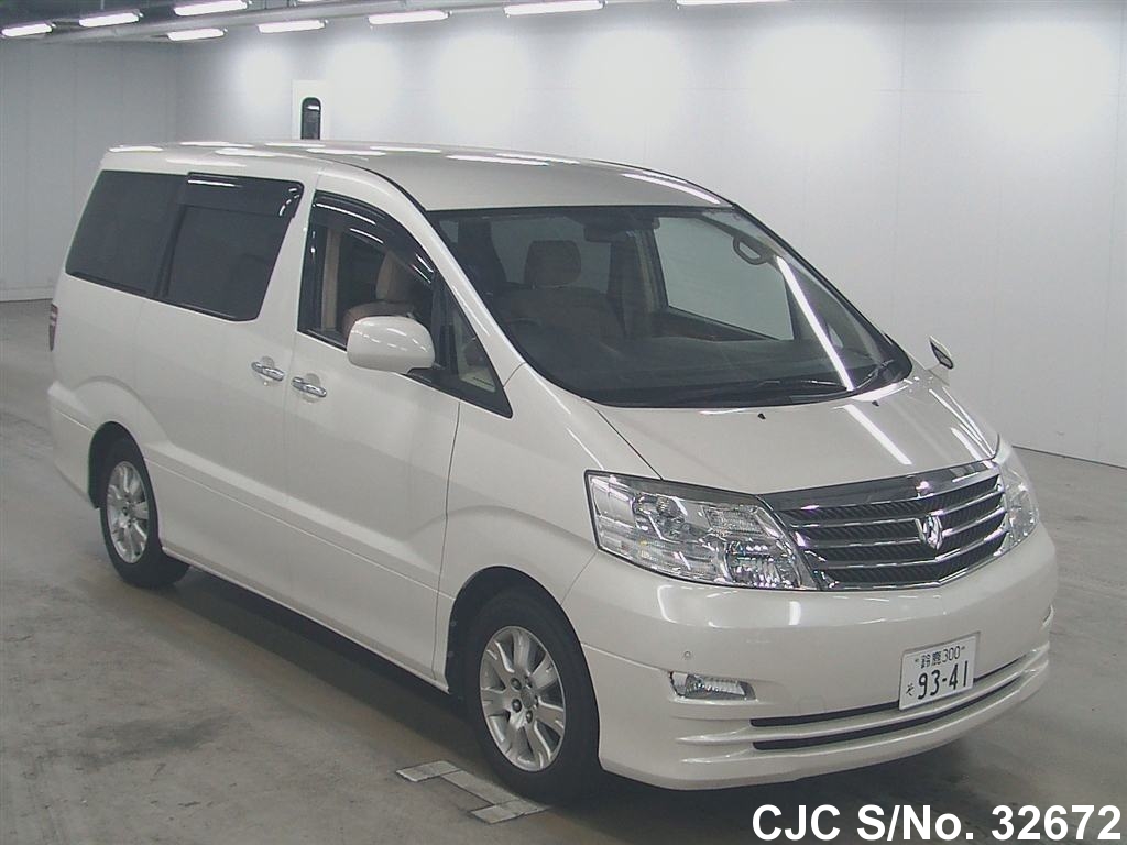 2007 Toyota Alphard White for sale | Stock No. 32672 | Japanese Used ...