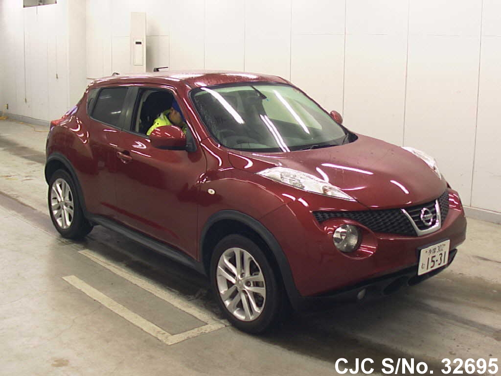 2010 Nissan Juke Wine for sale | Stock No. 32695 | Japanese Used Cars ...