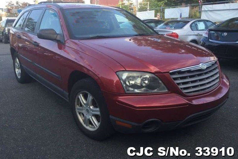 2005 Left Hand Chrysler Pacifica Red for sale | Stock No. 33910 | Left ...