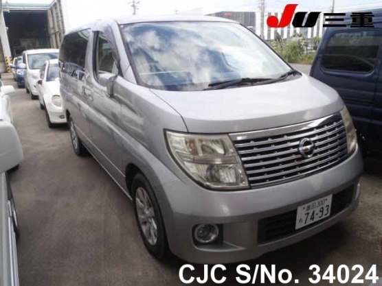 2005 Nissan / Elgrand Stock No. 34024