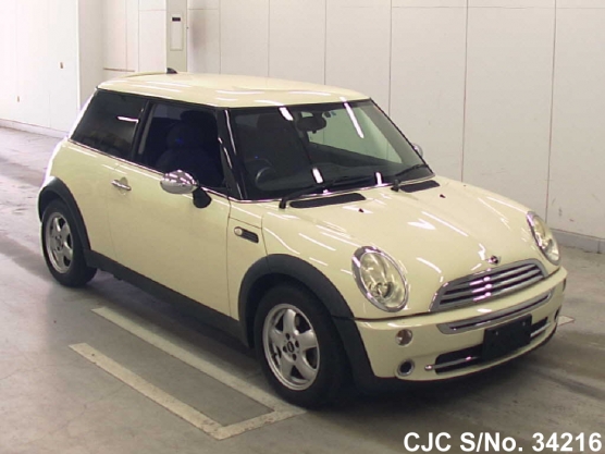 2006 MINI Cooper Cream for sale | Stock No. 34216 | Japanese Used Cars ...