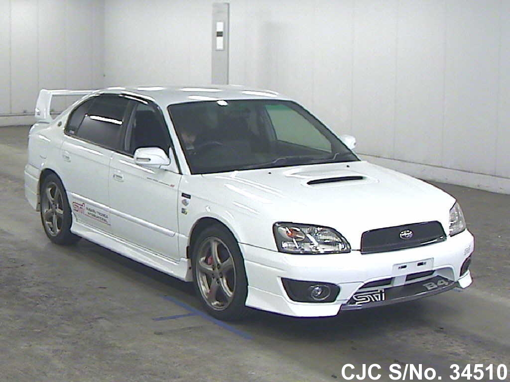 2002 Subaru Legacy B4 White For Sale | Stock No. 34510 | Japanese Used ...