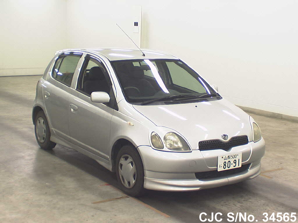 2001 Toyota Vitz Silver for sale | Stock No. 34565 | Japanese Used Cars ...