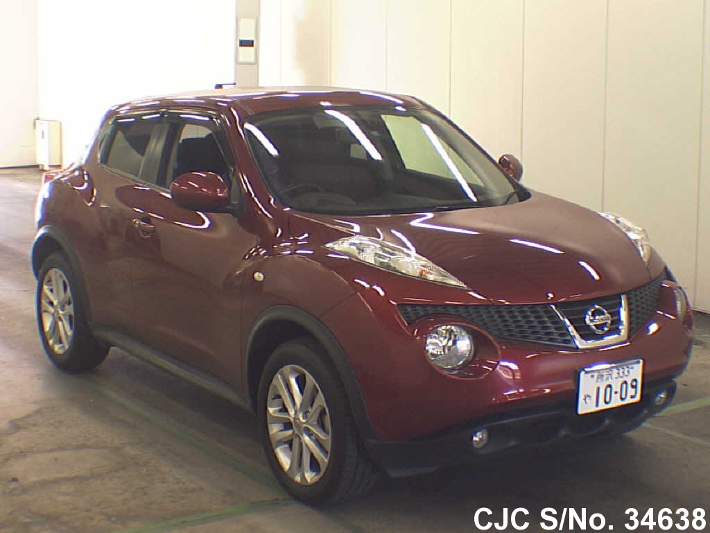 2010 Nissan Juke Red for sale | Stock No. 34638 | Japanese Used Cars ...