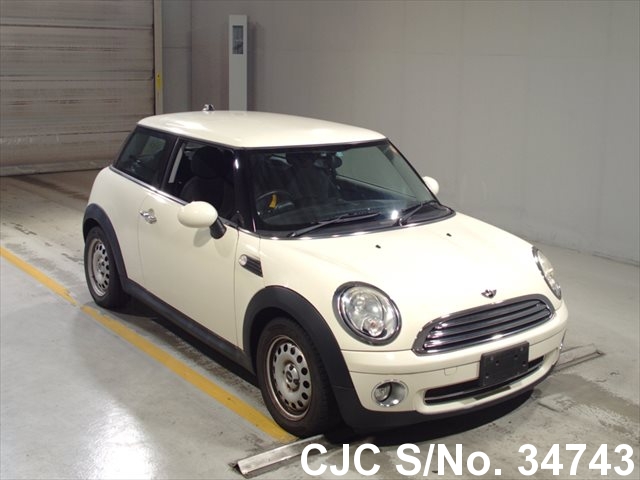 2008 Mini Cooper White For Sale Stock No 34743 Japanese