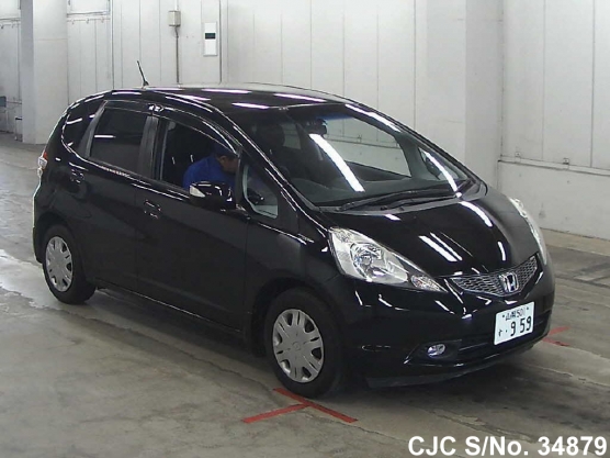 2009 Honda Fit Black for sale | Stock No. 34879 | Japanese Used Cars ...