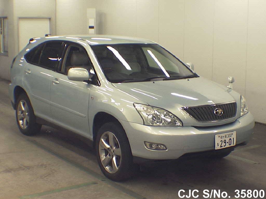 2003 Toyota Harrier Light Blue For Sale 