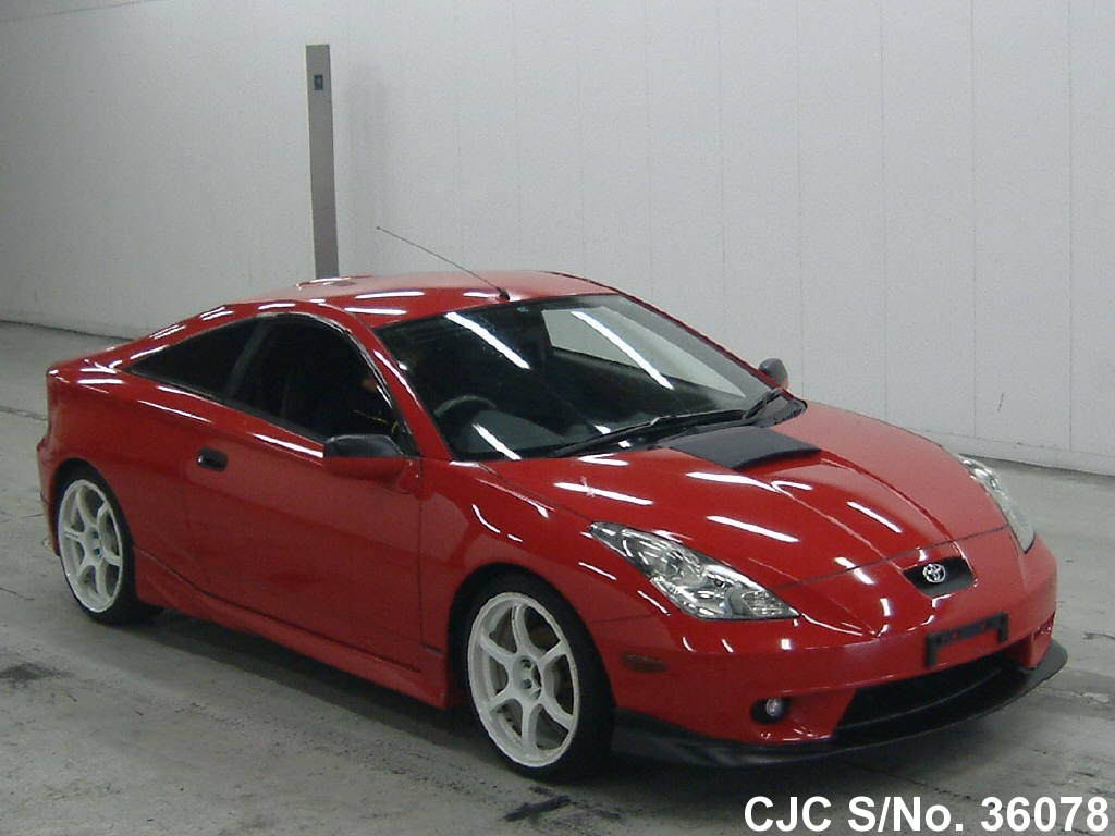 1999 Toyota Celica Red for sale | Stock 36078 | Japanese Used Cars Exporter