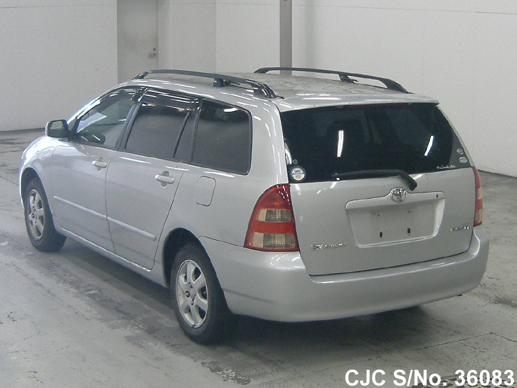 2000 Toyota Corolla Fielder Silver for sale | Stock No. 36083 ...