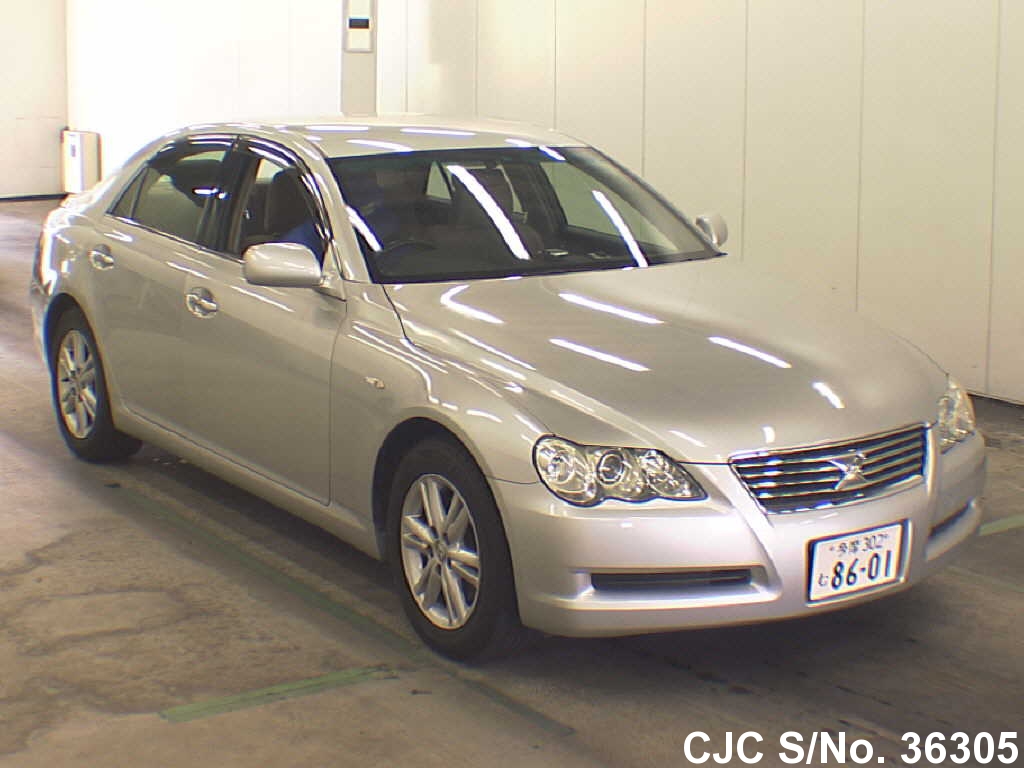 2006 Toyota Mark X Silver for sale | Stock No. 36305 | Japanese Used ...