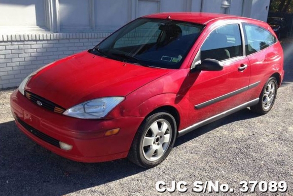 2002 Left Hand Ford Focus Red for sale | Stock No. 37089 | Left 