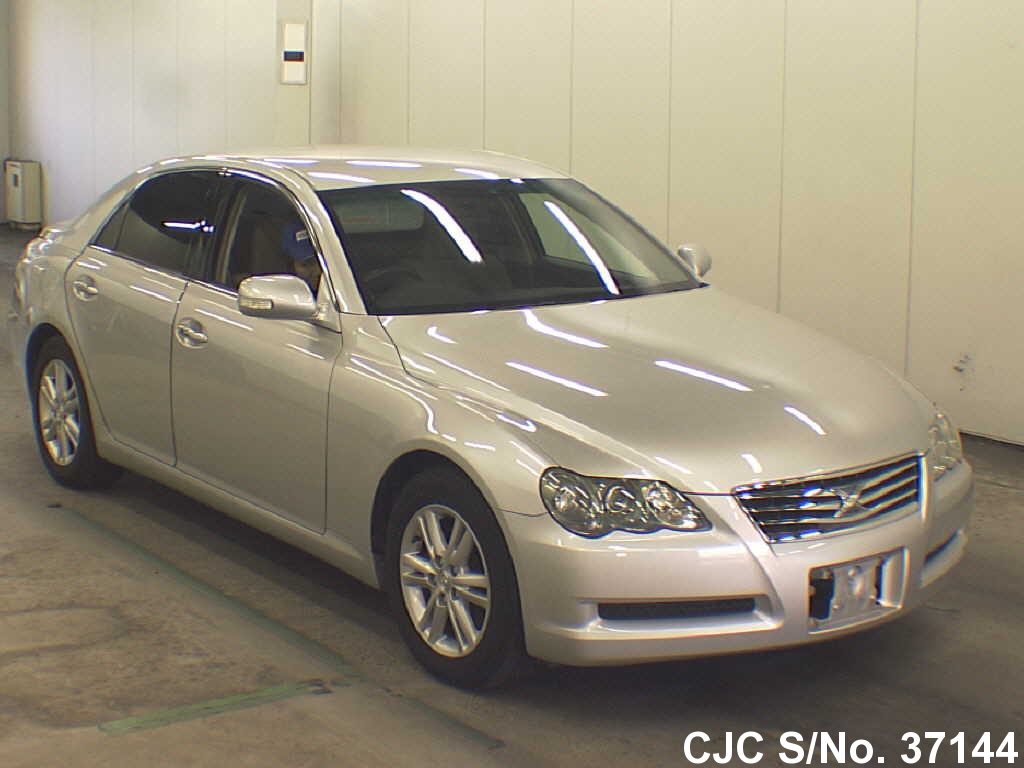 2006 Toyota Mark X Silver for sale | Stock No. 37144 | Japanese Used ...