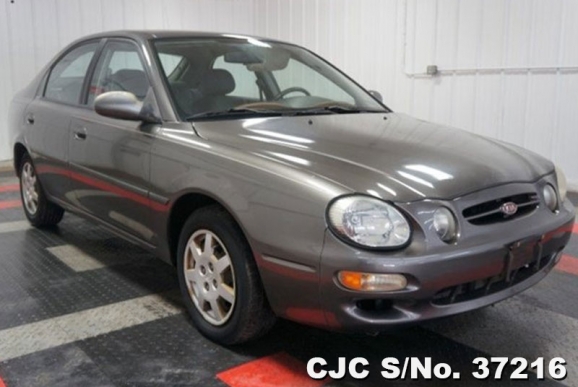 2001 Left Hand Kia Spectra Gray for sale | Stock No. 37216 | Left Hand ...