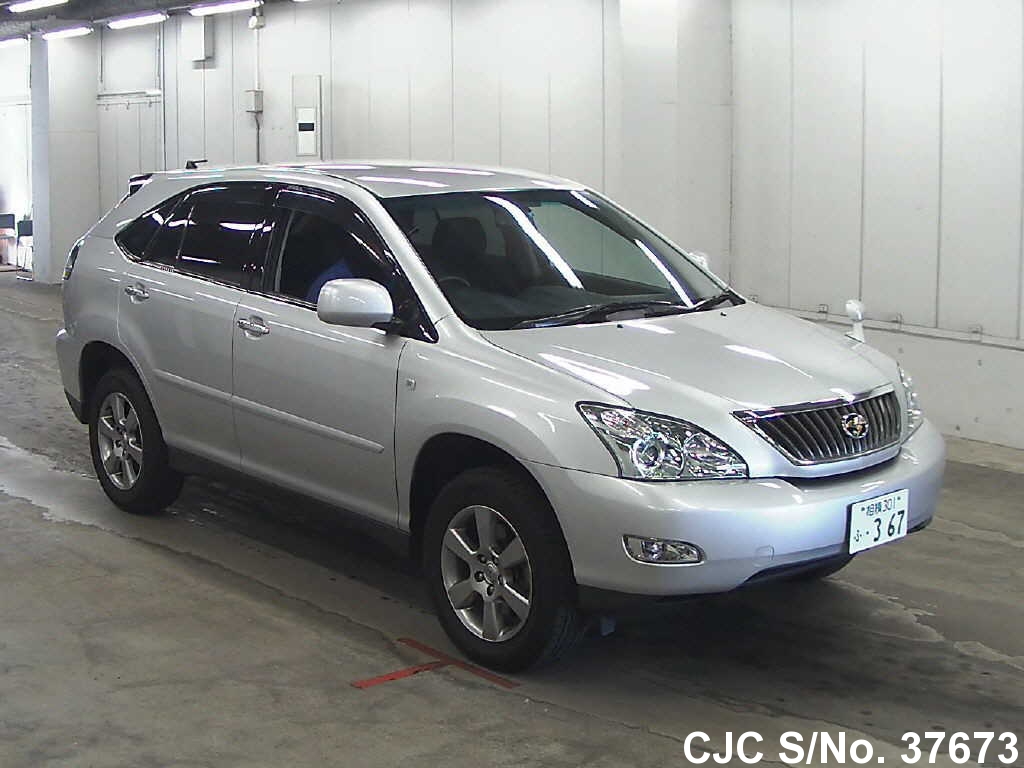 2009 Toyota Harrier Silver for sale | Stock No. 37673 | Japanese Used ...