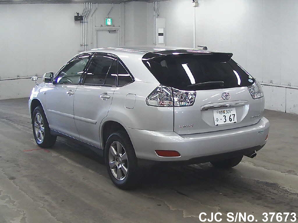 2009 Toyota Harrier Silver for sale | Stock No. 37673 | Japanese Used ...