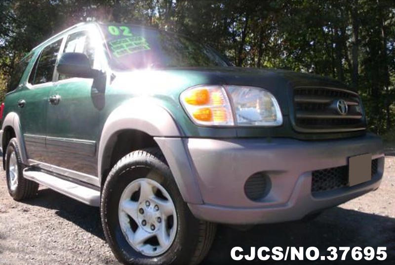 2002 Left Hand Toyota Sequoia Green 2 Tone for sale | Stock No 