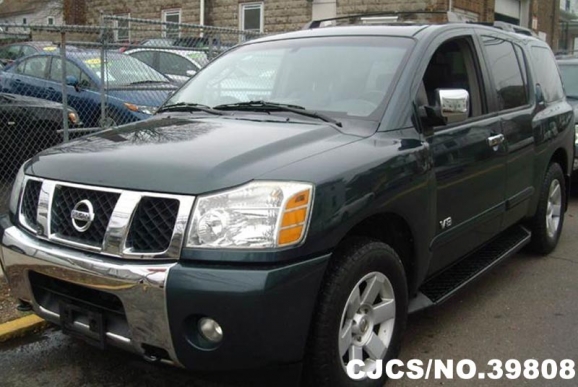 2006 Left Hand Nissan Armada Green for sale Stock No. 39808