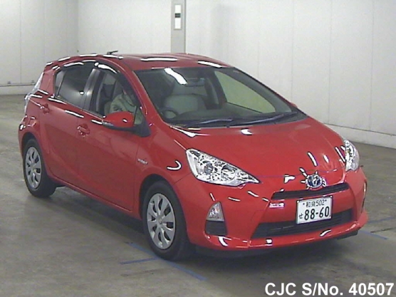 2013 Toyota / Aqua Stock No. 40507