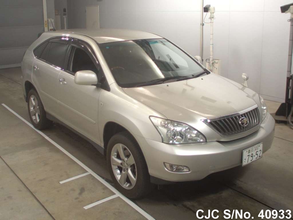 2007 Toyota Harrier Silver for sale | Stock No. 40933 | Japanese Used ...