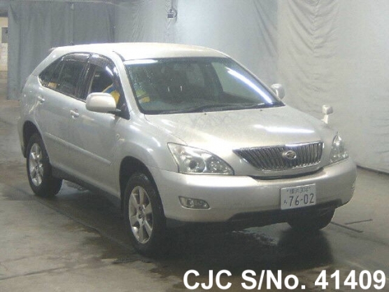 2003 Toyota Harrier Silver For Sale 